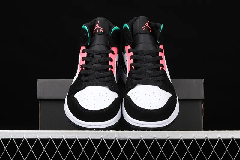 All categories Air Jordan Jordan series basketball shoes Air Jordan 1 Mid Air Jordan 1 Mid "South Beach" AJ1 Joe 1 New South Coast 852542-116